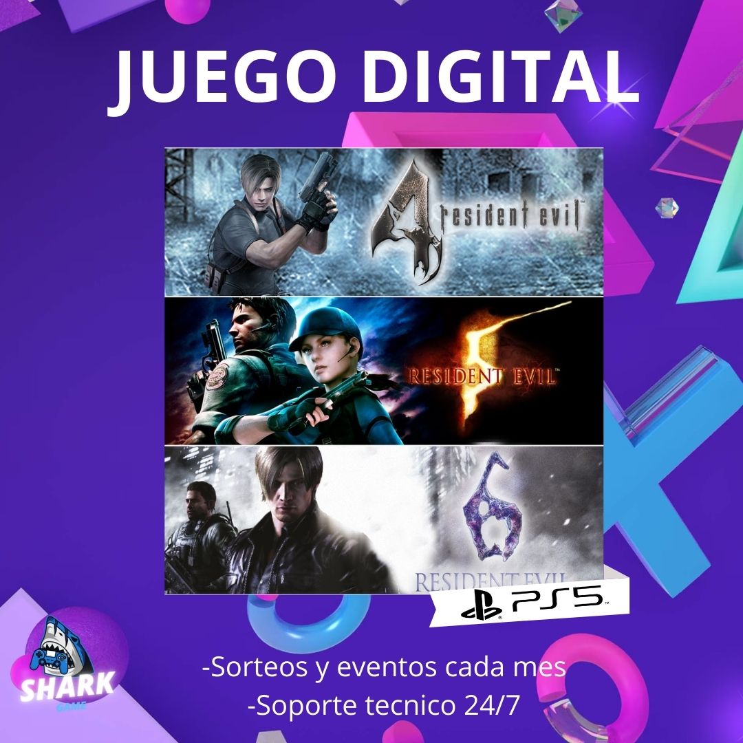 Resident evil Pack 3 en 1