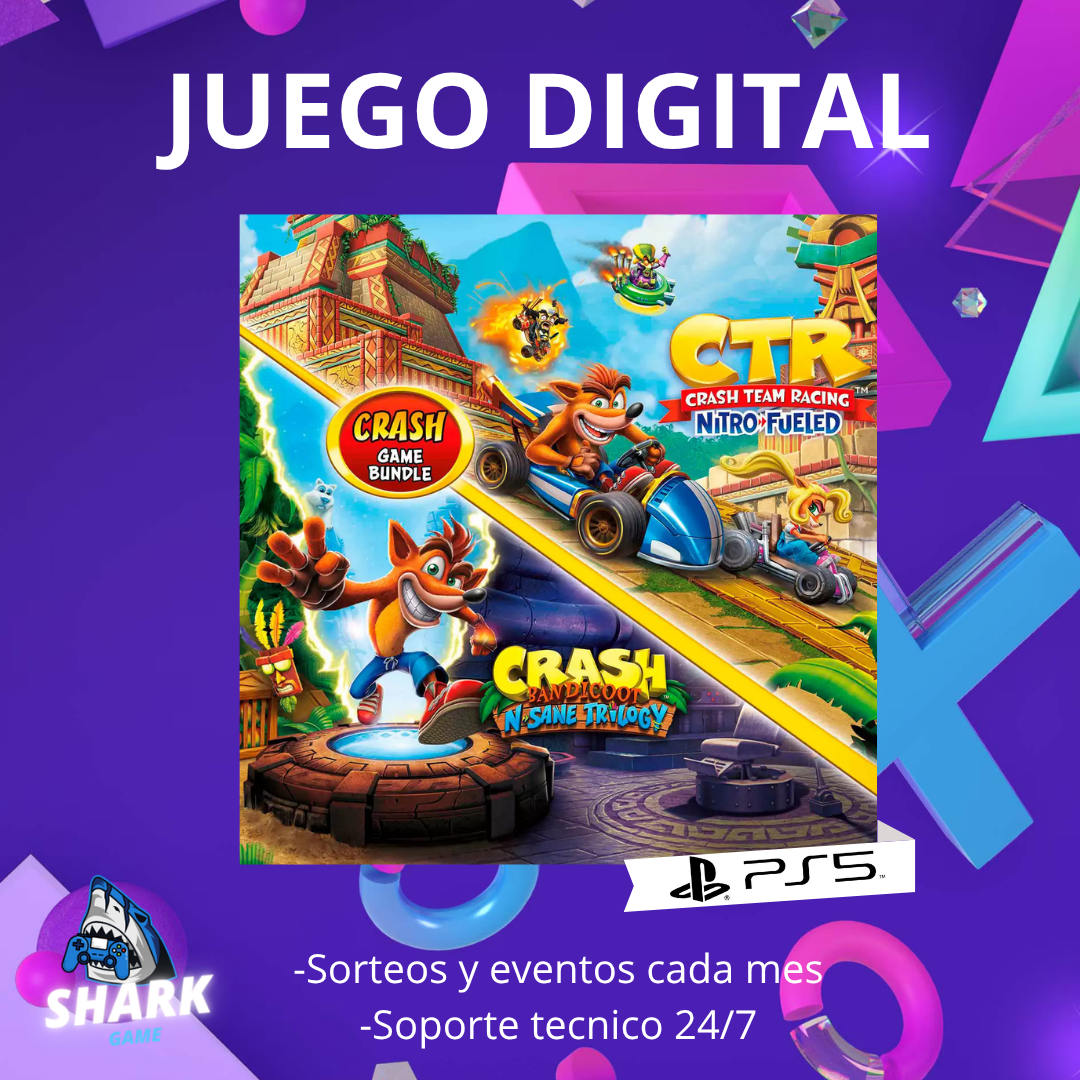 Crash Team Racing Nitro-Fueled + Crash Bandicoot N. Sane Trilogy