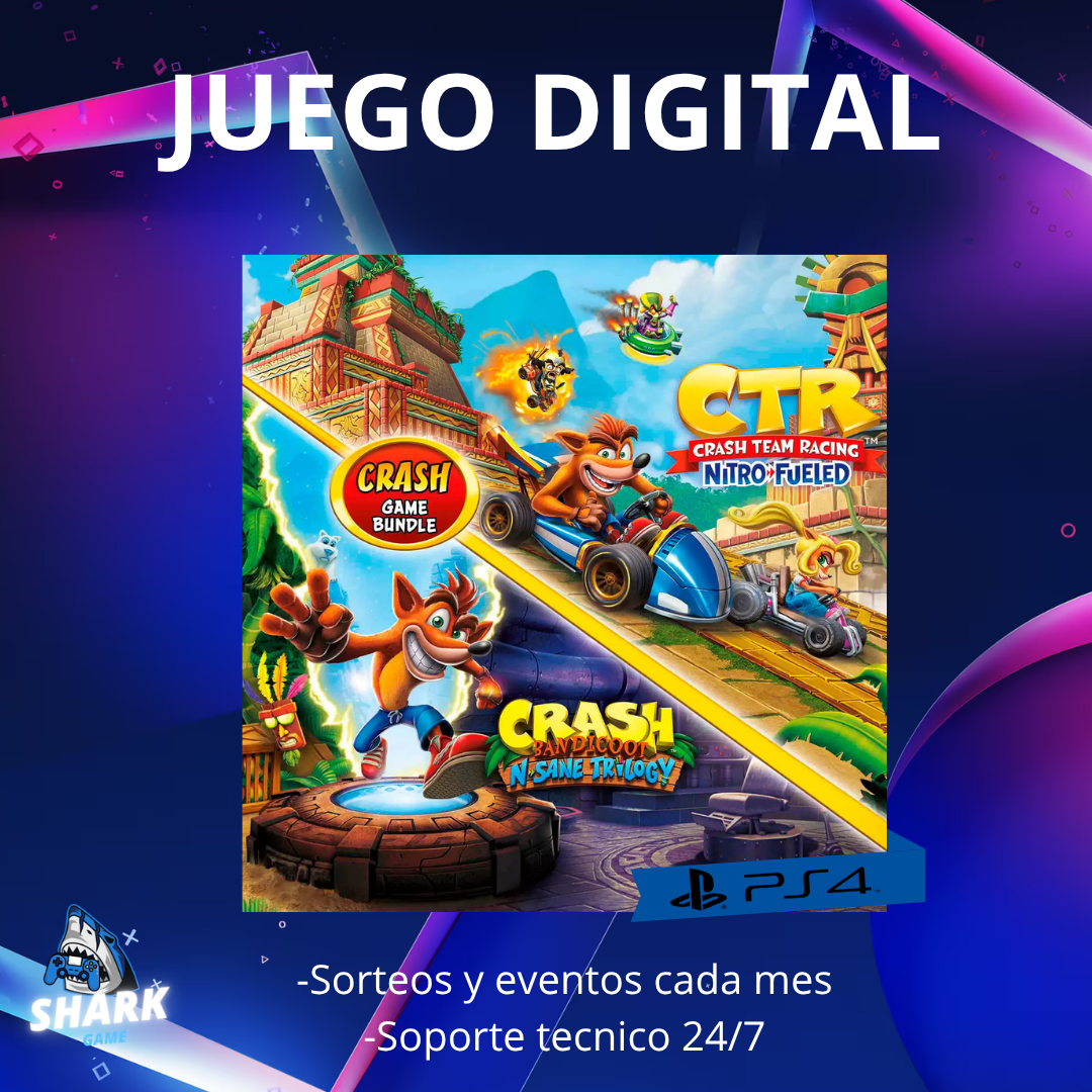 Crash Team Racing Nitro-Fueled + Crash Bandicoot N. Sane Trilogy