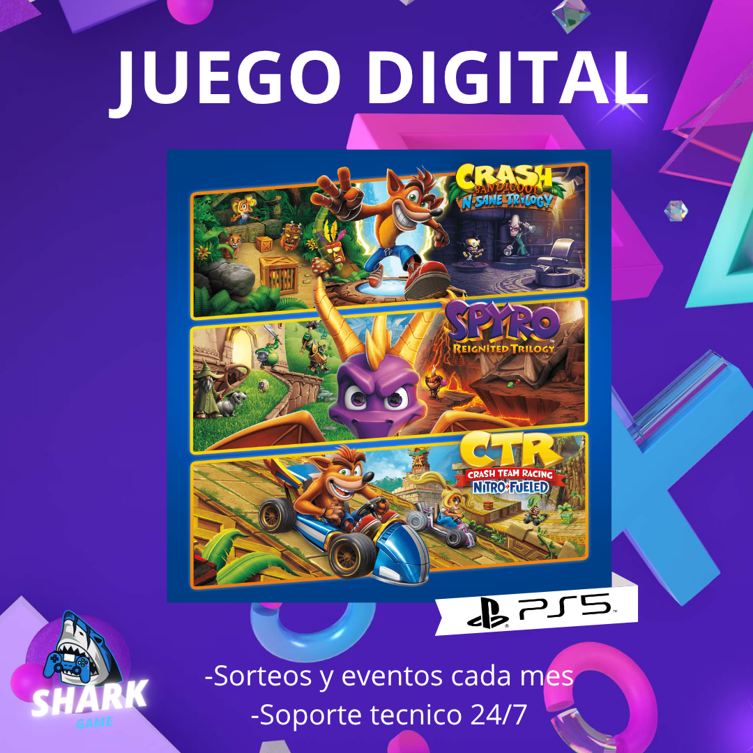Crash + Spyro Triple Play Bundle
