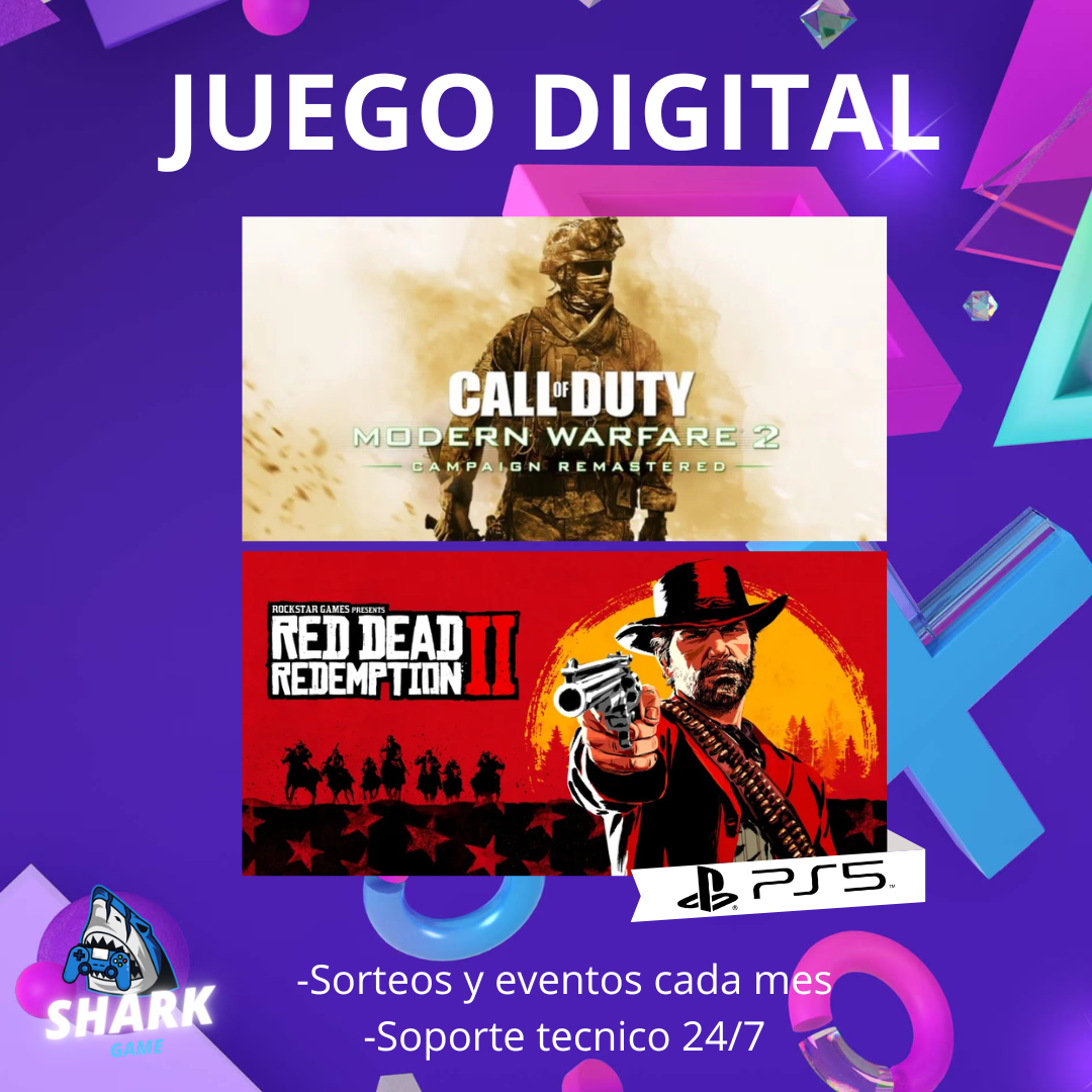 Red Dead Redemption 2 + Call of Duty: MW2 Remastered