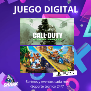 Call of Duty MW Remastered + Crash Team Nitro-Fueled + Crash Bandicoot Trilogy