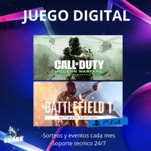 Battlefield 1 + Call of Duty modern Warfare Remasted