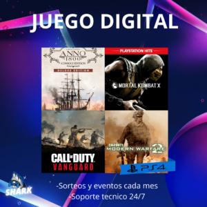 Call of Duty: MW2 Remastered + Vanguard+ Anno Deluxe + MK X