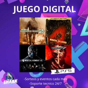 TEKKEN 7 + Back 4 Blood Ultimate + COD Modern Warfare 2 Campaign Remastered +MK XL
