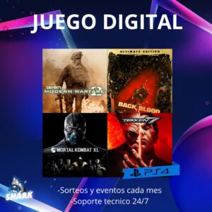 TEKKEN 7 + Back 4 Blood Ultimate + COD Modern Warfare 2 Campaign Remastered +MK XL