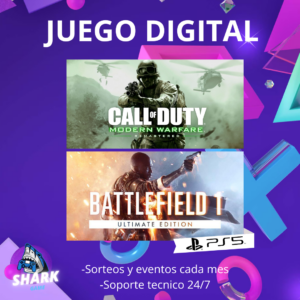 Battlefield 1 + Call of Duty modern Warfare Remasted
