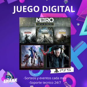 Metro Saga Bundle + Devil May Cry 5 + Vergil