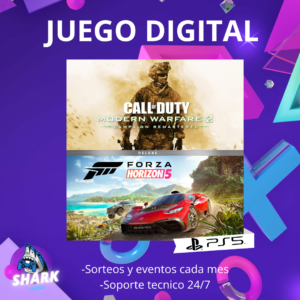 Forza Horizon 5 Deluxe + Call of duty Modern Warfare 2 Campaña Remasted
