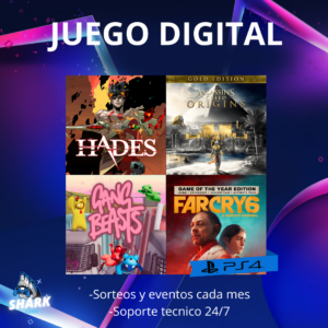Assassin's Creed Origins Gold + Hades + FARCRY 6 Game of the Year Edition + Gang Beast