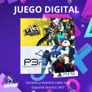 Paquete Persona 3 portátil y Golden Persona 4